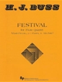 Festival - 4 flutes - score and parts