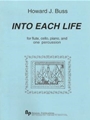 Into Each Life - flute, cello, piano, and one percussion - score and parts