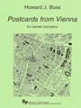 Postcards from Vienna - clarinet and piano - score and part