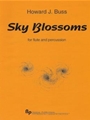 Sky Blossoms - flute and one percussion - score and part