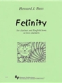 Felinity - clarinet and English horn or (2 clarinets) - 2 scores