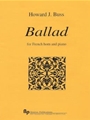 Ballad - horn and piano - score and part