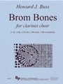 Brom Bones - 9-part clarinet choir - score and parts
