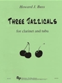 Three Jazzicals - clarinet and tuba - score and parts