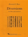 Diversions - flute and trombone (or euphonium) - score and parts