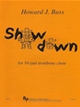 Showdown - 10 trombones - score and parts