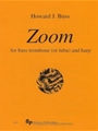 Zoom - bass trombone (or tuba) and harp - score and part