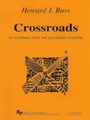 Crossroads - 4-part trombone ensemble and 8 percussion (score only) - score