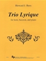 Trio Lyrique - horn, bassoon, piano - score and parts