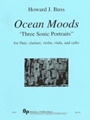 Ocean Moods "Three Sonic Portraits" - flute, clarinet, violin, viola, cello - score and parts