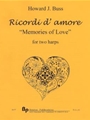 Ricordi d' amore "Memories of Love" - two harps - score and parts
