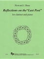 Reflections on the Last Post - clarinet and piano - score and part