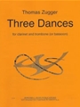 Three Dances - clarinet and trombone (or euphonium, or bassoon) - score and parts
