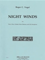 Night Winds - alto sax and wind quintet - score and parts