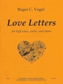 Love Letters - high voice (soprano or tenor), violin & piano - score and parts