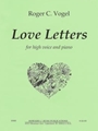 Love Letters - high voice (soprano or tenor) & piano - score and part