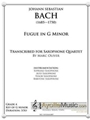 Fugue in G Minor (Sax)