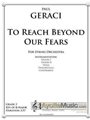 To Reach Beyond Our Fears