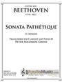 Adagio from the Pathetique Sonata for Clarinet and Piano