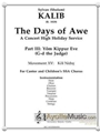 Days of Awe - 15 Kol Nidrei