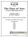 Days of Awe - 24 Yhi Rotzon (Shlosh Esrei Midos)