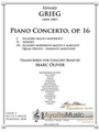 Grieg Piano Concerto 3 Movement Set