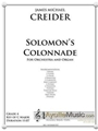 Solomons Colonnade for Orchestra