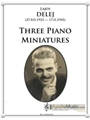 Three Piano Miniatures