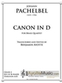 Canon in D Brass Quartet)