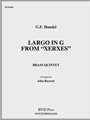 Largo in G from Xerxes