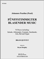 Fünstimmigter blasender Music
