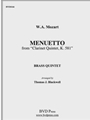 Menuetto, K. 581
