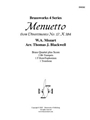 Menuetto from Divertimento No. 17, K 334