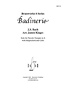 Badinerie in b minor