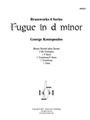 Fugue in d minor