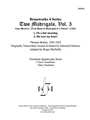 2 Madrigals, Vol. 3, Trb