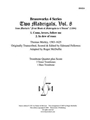2 Madrigals, Vol. 8, Trb