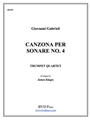 Canzona per Sonare No. 4