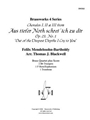 Aus tiefer Noth schrei ‘ich zu dir, Op. 23, No. 1