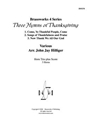 3 Hymns of Thanksgiving