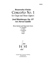 Concerto No. 1 for Organ and Brass Quintet