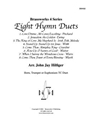8 Hymn Duets