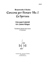 Canzona per Sonare No. 1 - La Spiritata
