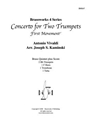 Concerto for Two Trumpets, Mvt 1