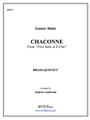 Chaconne from First Suite in Eb for Military Band