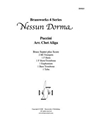 Nessun Dorma (from Turandot)