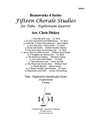 15 Chorale Studies for Tuba-Euphonium Quartet