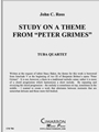 Study on a theme from Peter Grimes