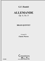 Allemande, Op. 6 No. 8
