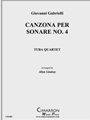Canzona per Sonare No. 4